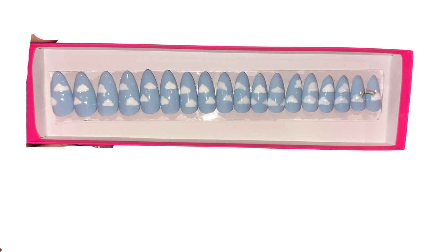 Ready To Ship-24 Piece Gel Press On Nail Set
